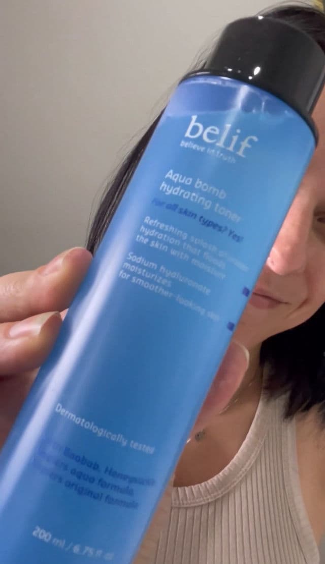 belif Aqua Bomb Hydrating Toner review photo by jesspinal