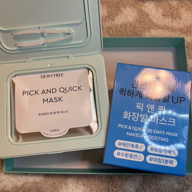 DEWYTREE Pick and Quick Makeup Perfecting Mask review photo by MonicaCedeno