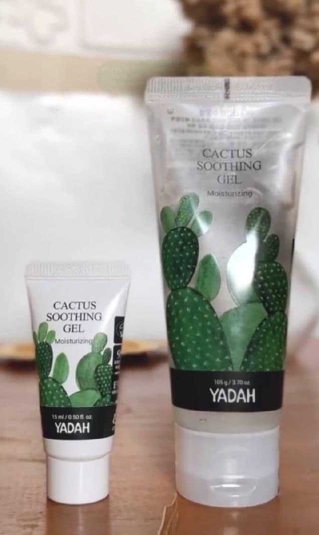 Yadah Cactus Soothing Gel review photo by Agatri