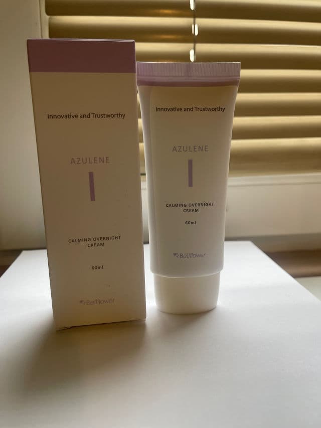 Bellflower Azulene Calming Overnight Cream review photo by SalomeKaladze