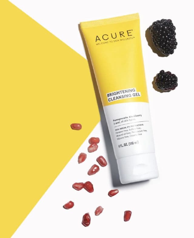 Acure Brightening Cleansing Gel review photo by Sparklyskincare
