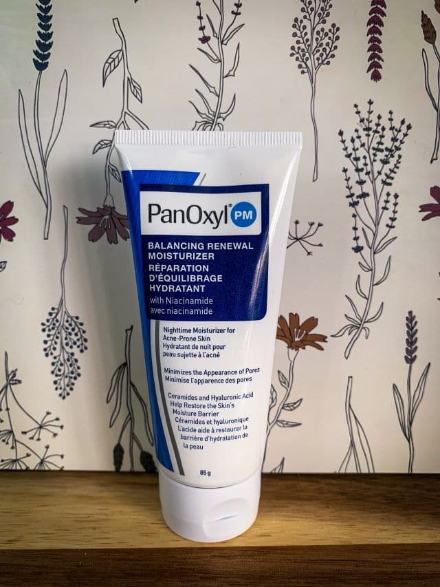 PanOxyl PM Balancing Repair Moisturizer review photo by mariahreviews