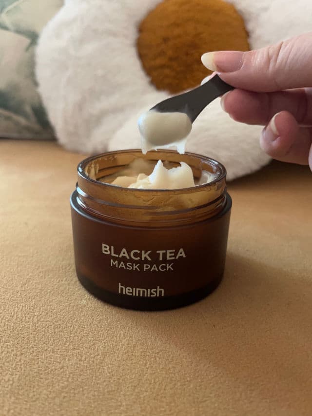 Heimish Black Tea Mask Pack review photo by reviewsbykali