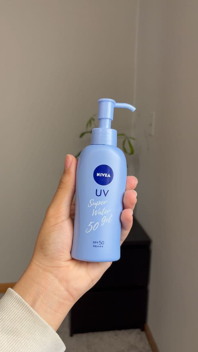Nivea UV Super Water Gel Sunscreen SPF50 PA+++ review photo by skinyum