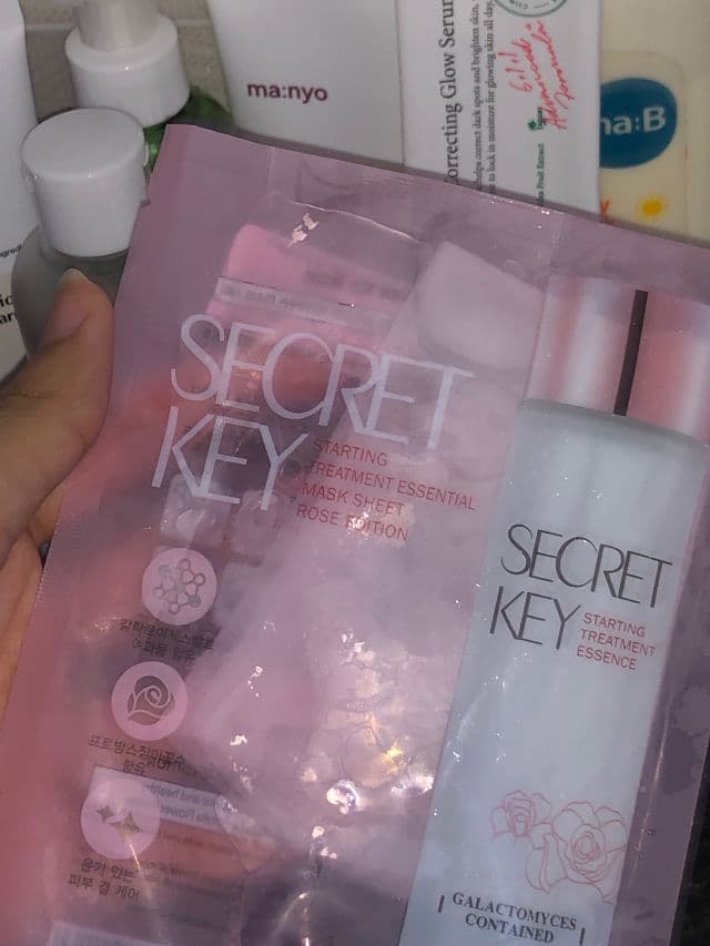 SECRET KEY Starting Treatment Essential Mask Sheet - Rose Edition review photo by Juleseun