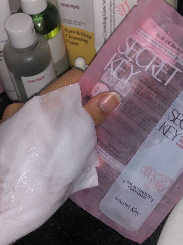 SECRET KEY Starting Treatment Essential Mask Sheet - Rose Edition review photo by Juleseun