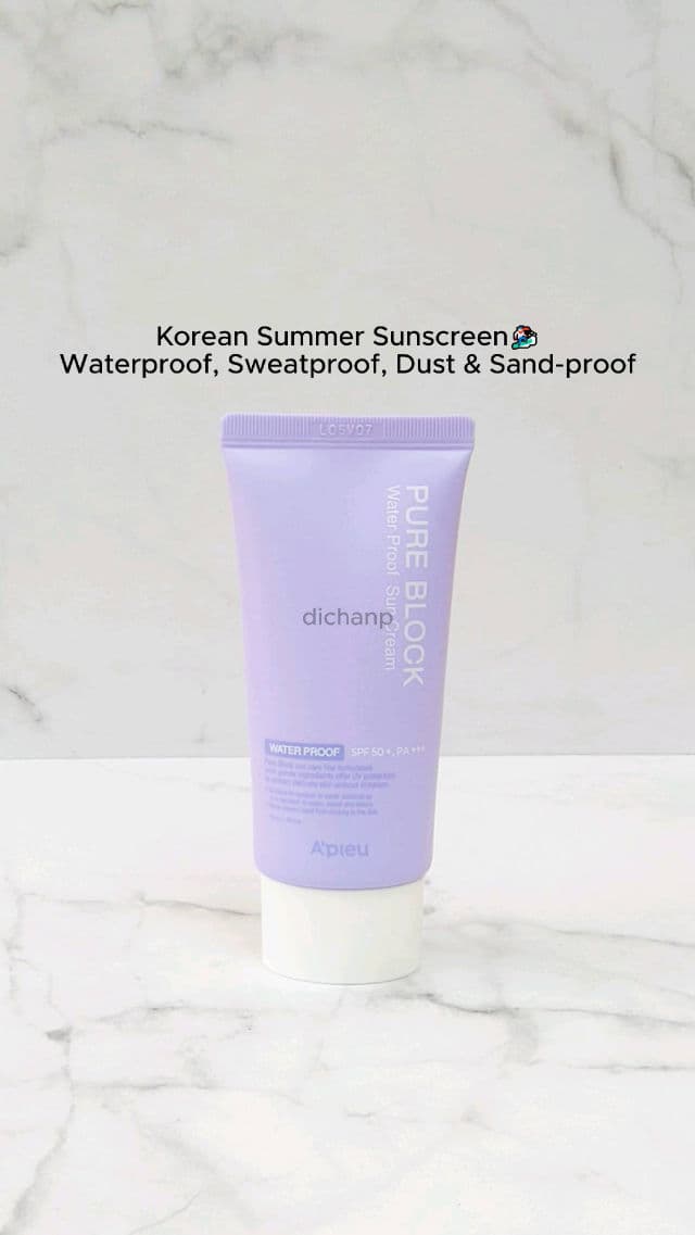 A'pieu Pure Block Natural Water-Proof Sun Cream SPF 50+ PA+++  review photo by dichanp