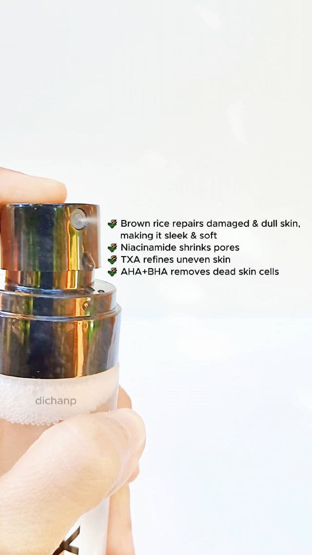 Coxir Brown Rice Niacinamide Peeling Mist review photo by dichanp