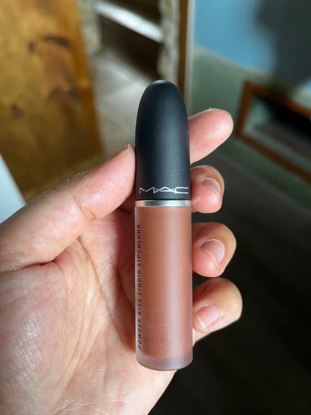 MAC Powder Kiss Liquid Lipcolour review photo by Geetaplanty
