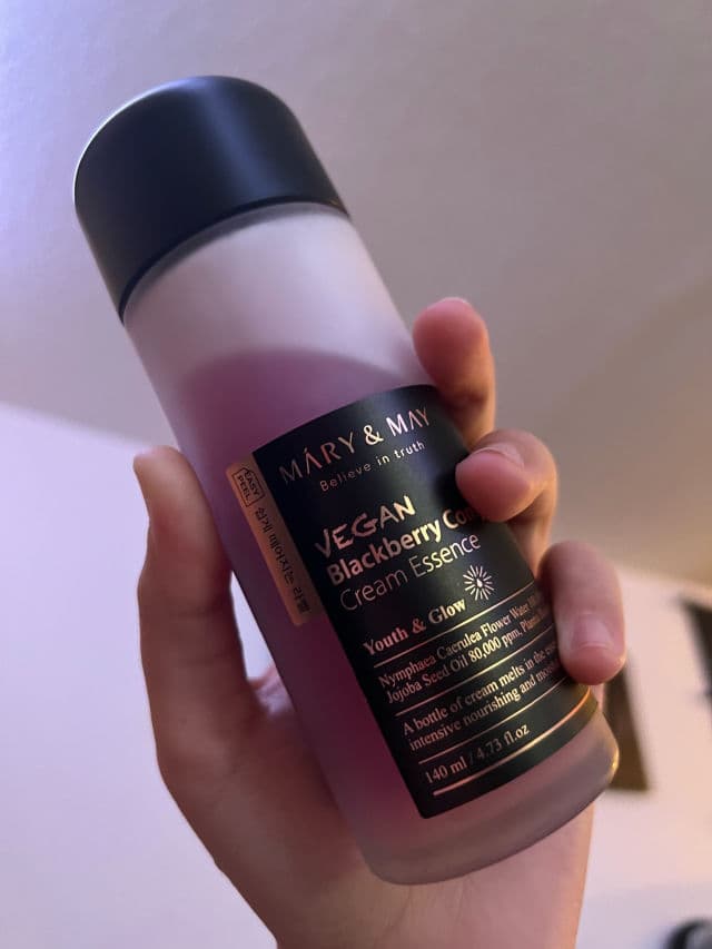 Vegan Blackberry Complex Cream Essence product review