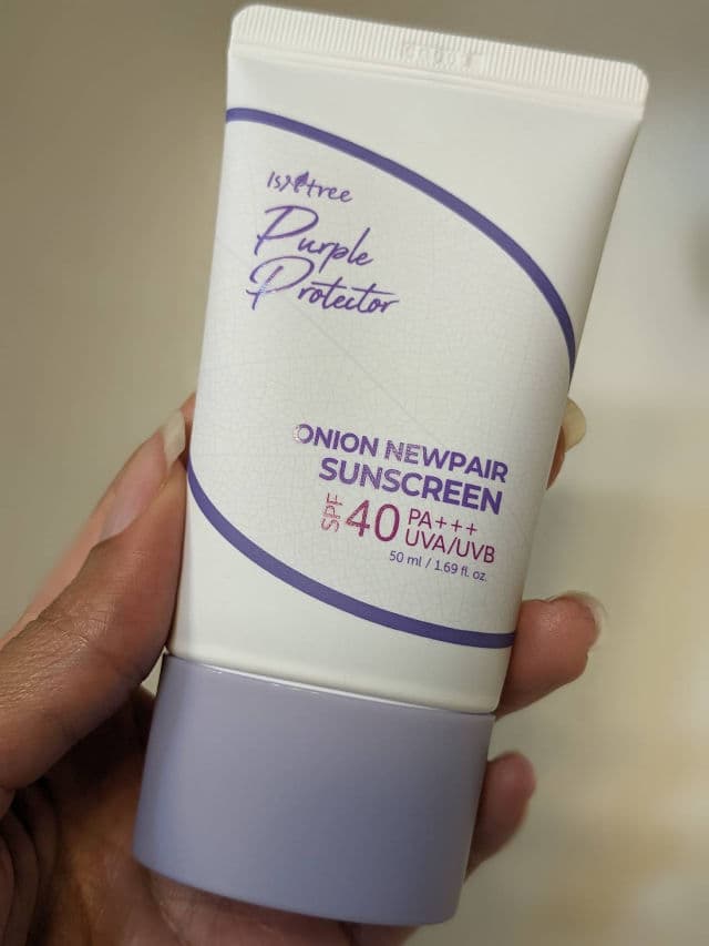 Onion Newpair Suncreen SPF40 PA+++ product review