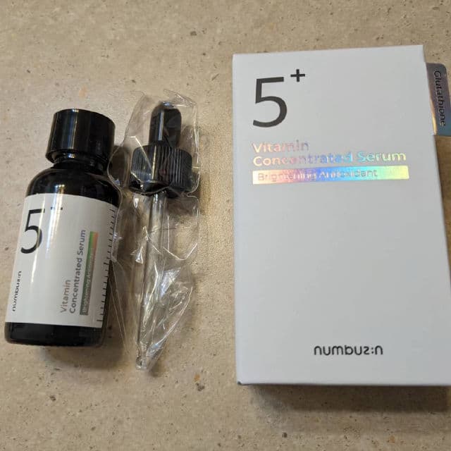 No.5 Glutathione Vitamin C Concentrated Serum product review
