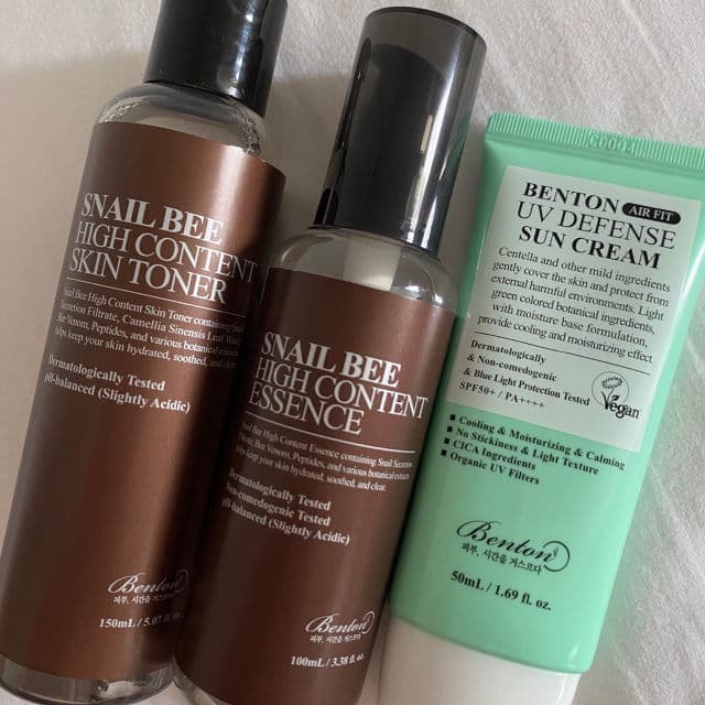 BENTON Air Fit UV Defense Sun Cream SPF 50+ PA++++ review photo by daisieskincare
