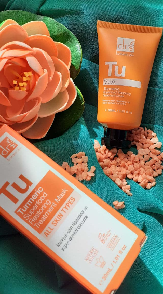 Dr. Botanicals Turmeric Superfood Restoring Treatment Mask review photo by Maryandmore
