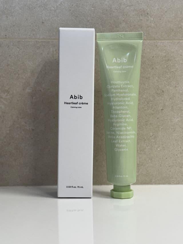 Abib Heartleaf Crème Calming Tube review photo by fligu