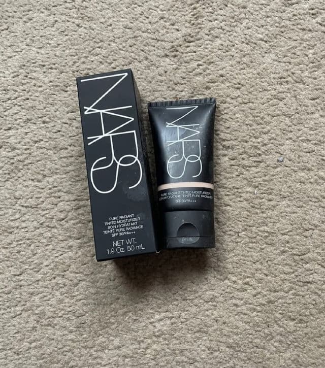 NARS Pure Radiant Tinted Moisturizer SPF30 review photo by katiek82