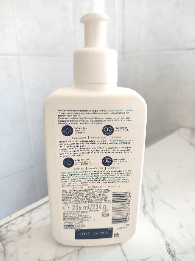 CeraVe Blemish Control Cleanser review photo by unalibradel93