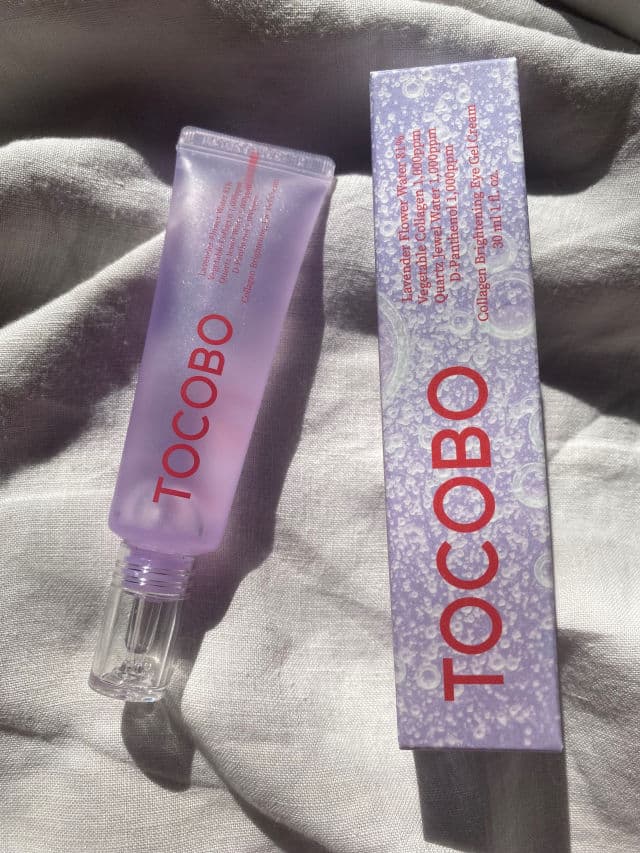 Tocobo Collagen Brightening Eye Gel Cream review photo by skinsupportco
