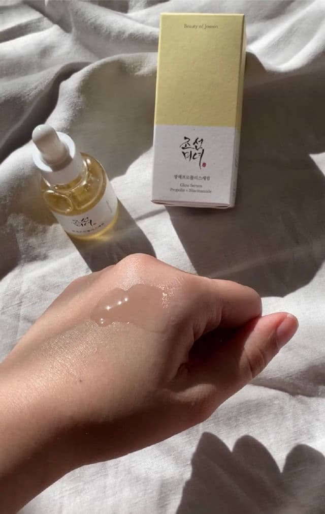 BEAUTY OF JOSEON Glow Serum Propolis + Niacinamide review photo by skinsupportco