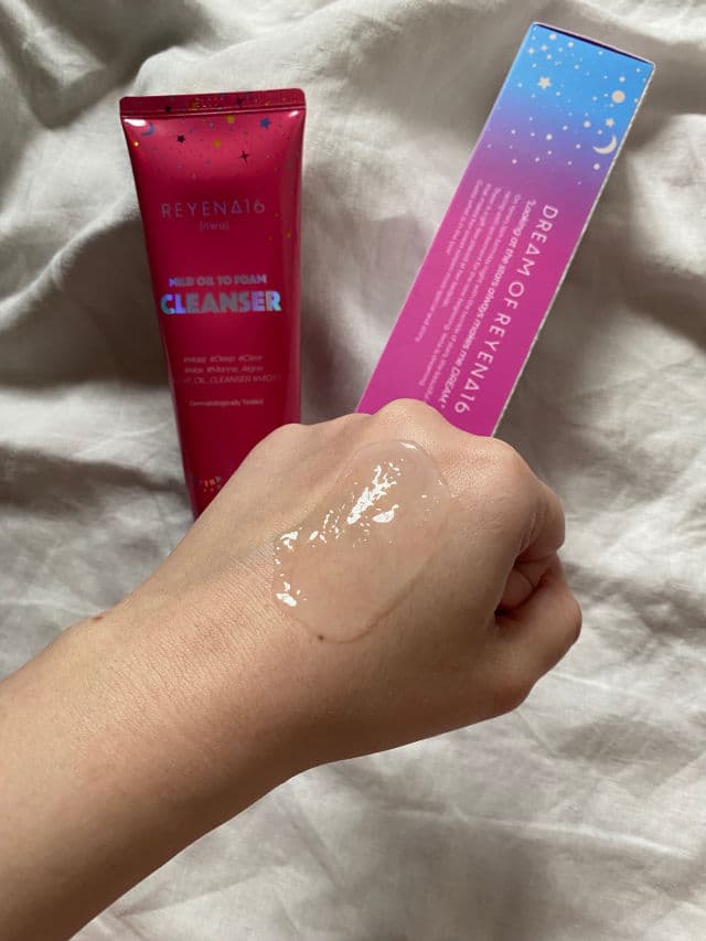REYENA16 Mild Oil To Foam Cleanser review photo by skinsupportco