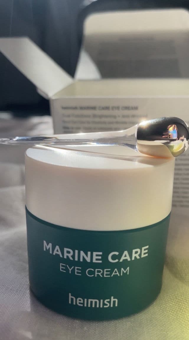 Heimish Marine Care Eye Cream review photo by skinsupportco