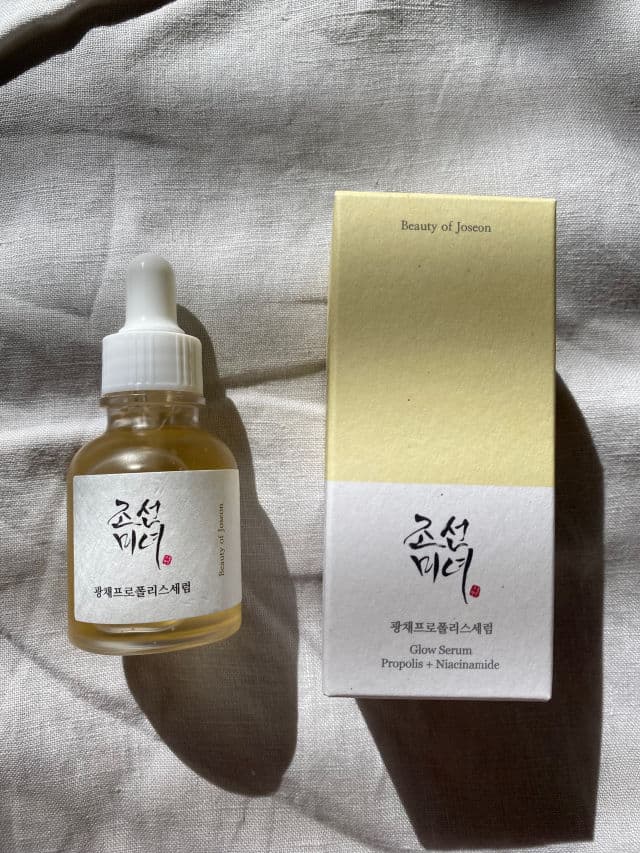 BEAUTY OF JOSEON Glow Serum Propolis + Niacinamide review photo by skinsupportco