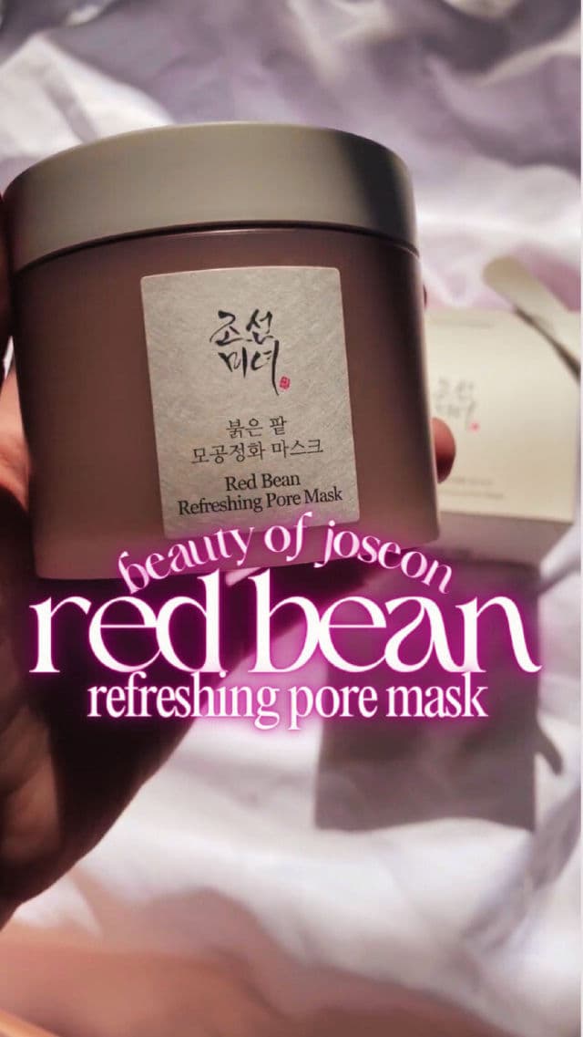 BEAUTY OF JOSEON Red Bean Refreshing Pore Mask review photo by skinsupportco