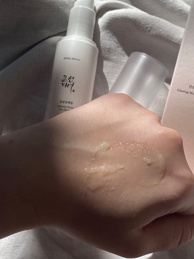 Ginseng Moist Sun Serum SPF50+ PA++++ product review