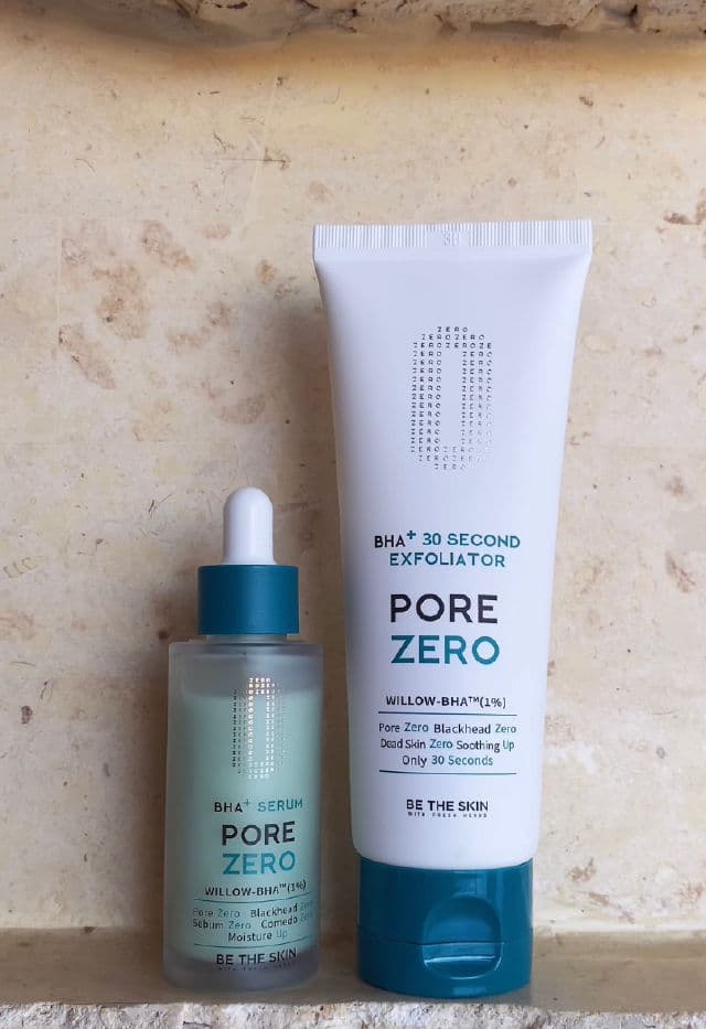 be the skin BHA+ Pore Zero Serum review photo by skinsupportco