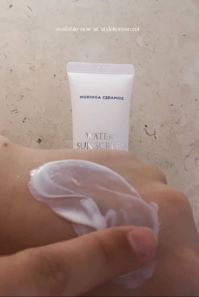 Moringa Ceramide Hyaluronic Hydrating Watery Sunscreen SPF50+ PA++++ product review