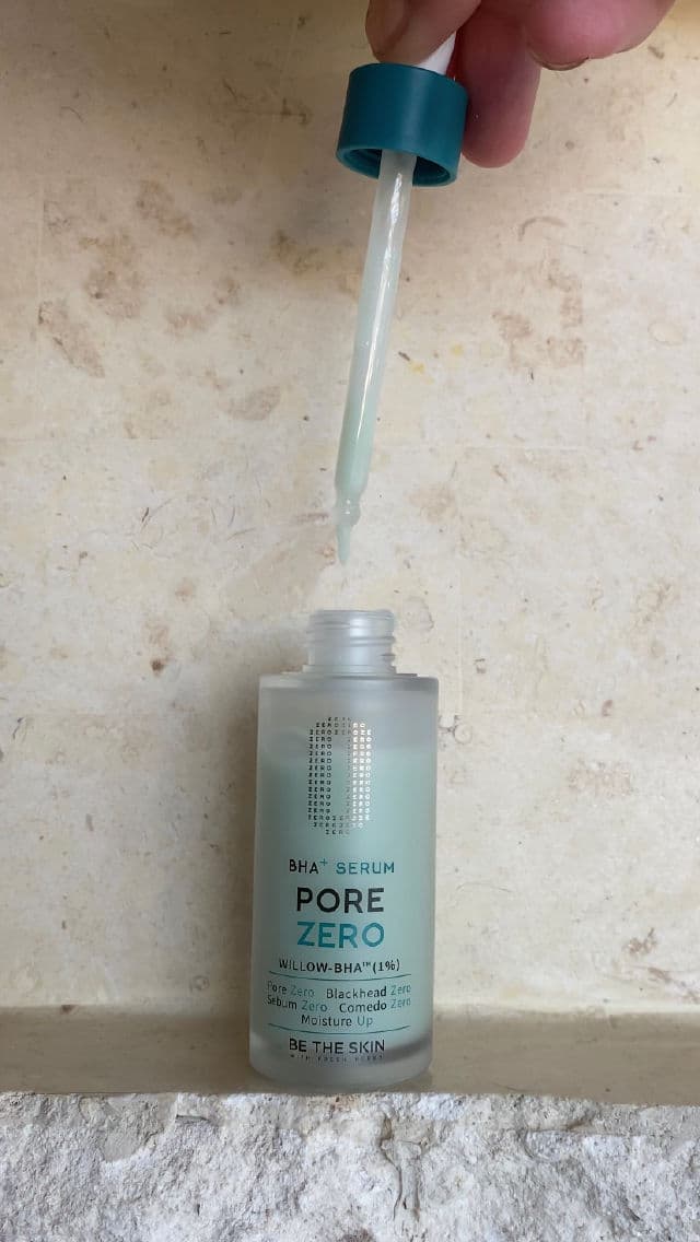 be the skin BHA+ Pore Zero Serum review photo by skinsupportco
