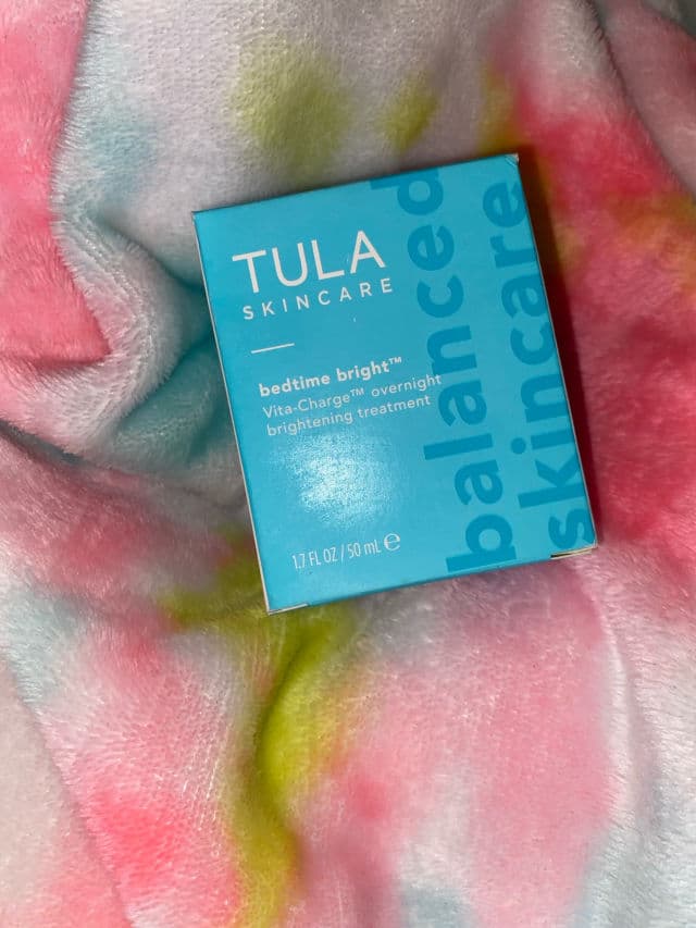 TULA Skincare Bedtime Bright Vita-Charge Overnight Brightening Treatment review photo by beyoubeautifull