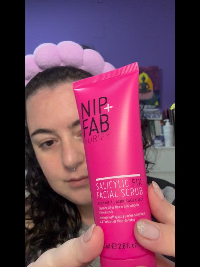 Nip + Fab Salicylic Fix Facial Scrub review photo by mybeautykarma