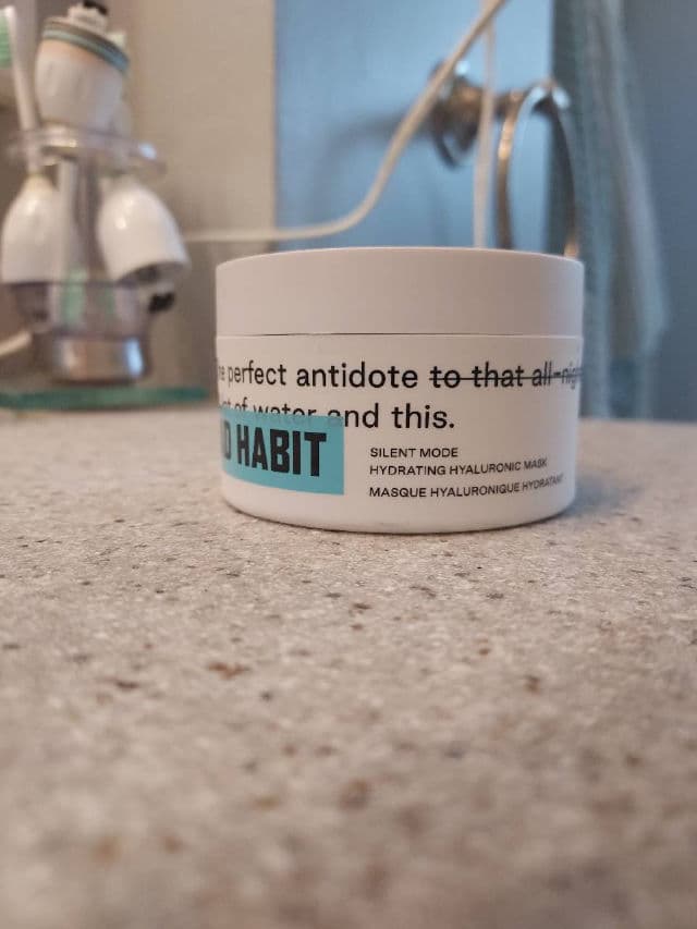 BAD HABIT Silent Mode Hydrating Hyaluronic Mask	 review photo by bellanicole