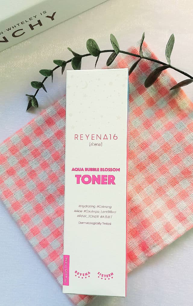 REYENA16 Aqua Bubble Blossom Toner  review photo by nrsollehan