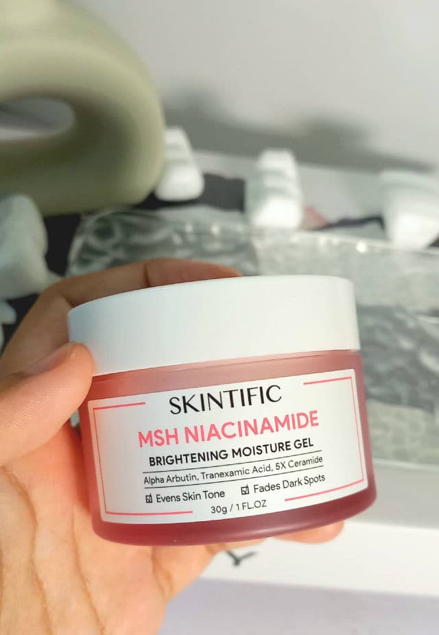 Skintific MSH Niacinamide Brightening Moisture Gel review photo by nrsollehan