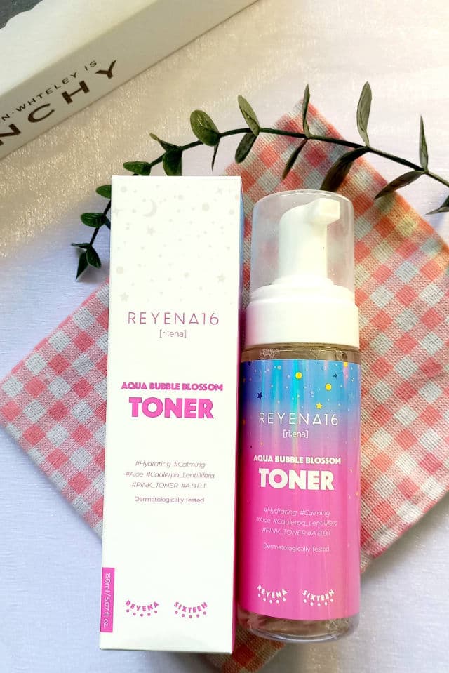 REYENA16 Aqua Bubble Blossom Toner  review photo by nrsollehan