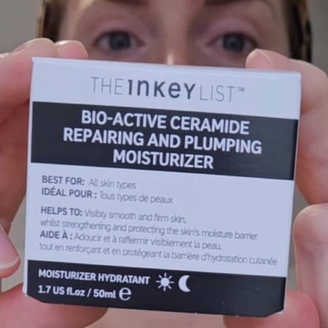 The Inkey List Bio-Active Ceramide Repairing and Plumping Moisturizer review photo by ReviewedbyHanna