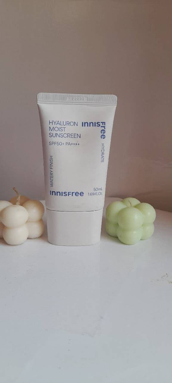 INNISFREE True Hyaluron Moist Sunscreen SPF50+ PA++++ review photo by Lalita