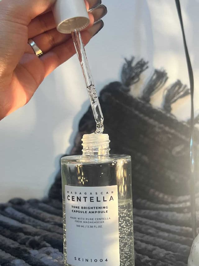 SKIN1004 Madagascar Centella Tone Brightening Capsule Ampoule review photo by skincarewithanjali