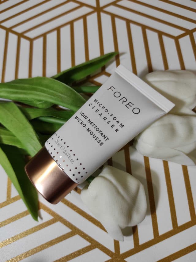Foreo Gentle Micro-Foam Cleanser review photo by Mariasta