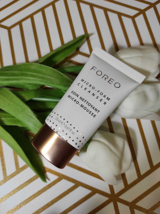 Foreo Gentle Micro-Foam Cleanser review photo by Mariasta