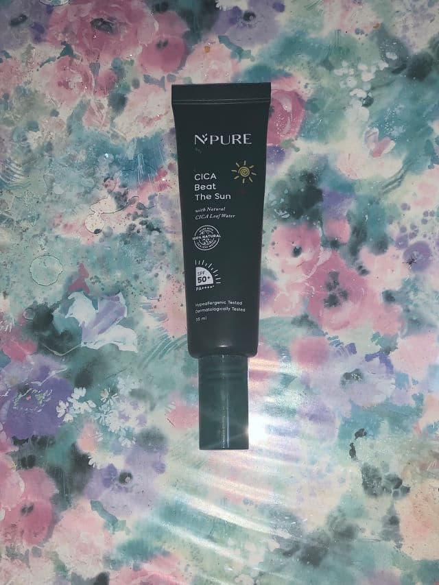 N'Pure Cica Beat The Sun SPF 50 PA ++++ review photo by dmkhalista