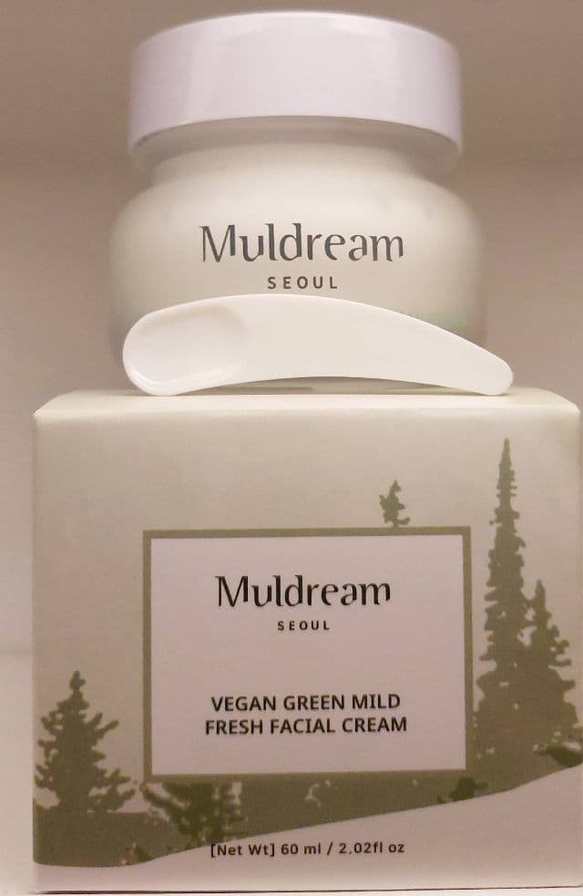 Muldream Vegan Green Mild Fresh Facial Cream review photo by NerdyMetalhead