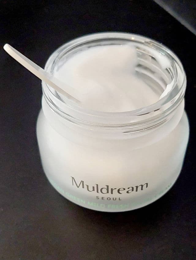 Muldream Vegan Green Mild Fresh Facial Cream review photo by NerdyMetalhead