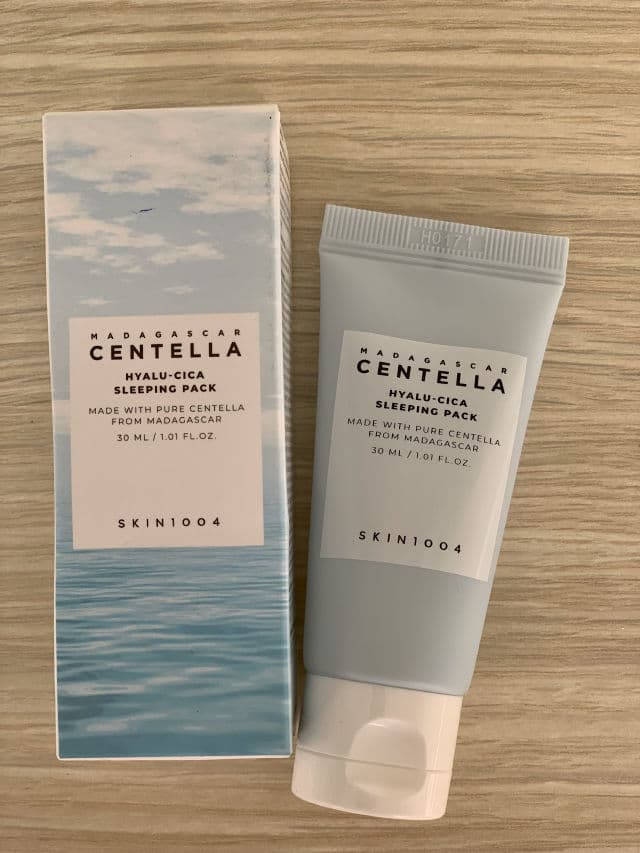 Madagascar Centella Hyalu-Cica Sleeping Pack product review