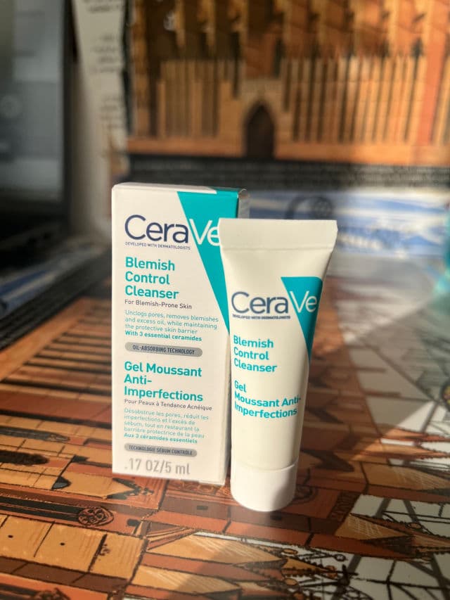 CeraVe Blemish Control Cleanser review photo by CristinaBej
