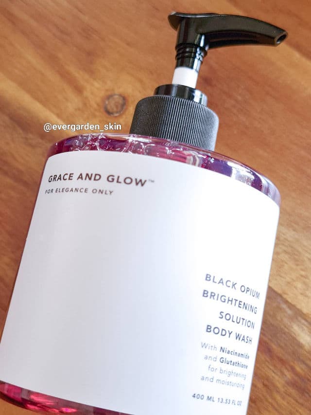 Grace and Glow Black Opium Brightening Solution Body Wash review photo by Evergarden