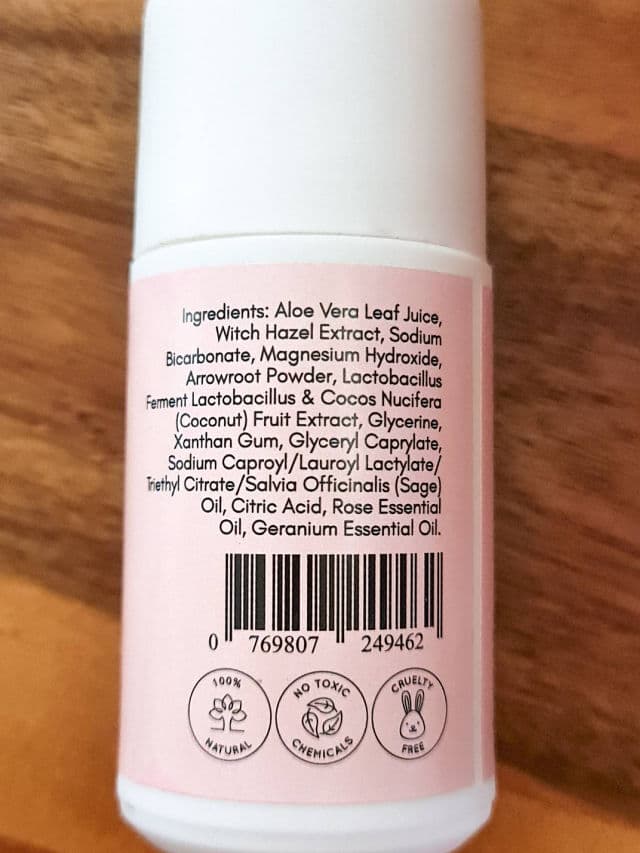 joi Rose & Geranium Natural Deodorant review photo by Evergarden