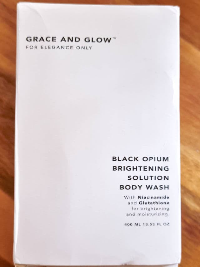 Grace and Glow Black Opium Brightening Solution Body Wash review photo by Evergarden